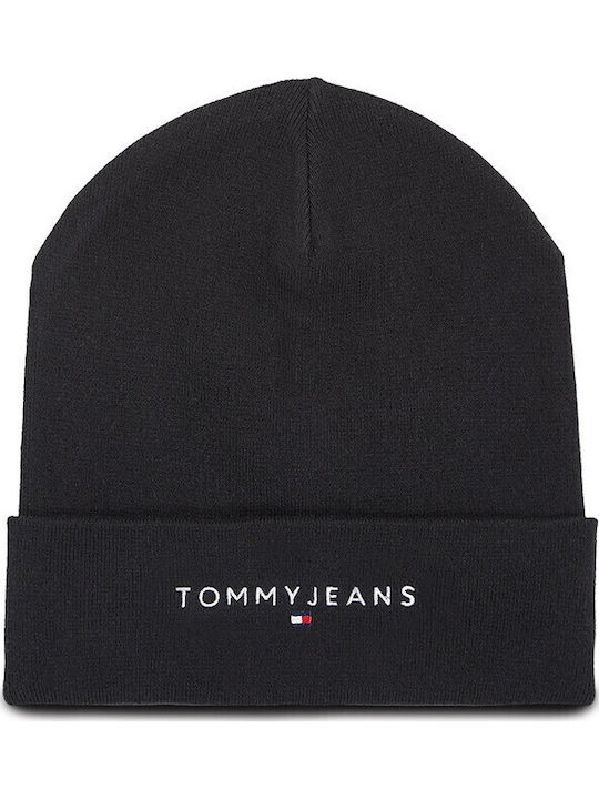 Beanie Ανδρικός Σκούφος Πλεκτός σε Μαύρο χρώμα