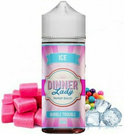 Dinner Lady Ароматен изстрел Bubble Trouble Ice 40мл/120мл 1бр Bubble Trouble Ice