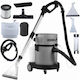 Dedra Vacuum Wet / Dry 1200W with Plastic Bin 20lt