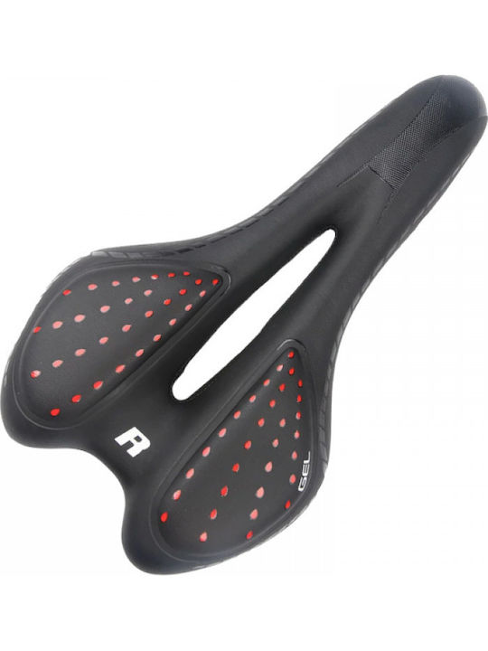 Schwarz Fahrradsattel Schwarz/Rot Schwarz/Rot