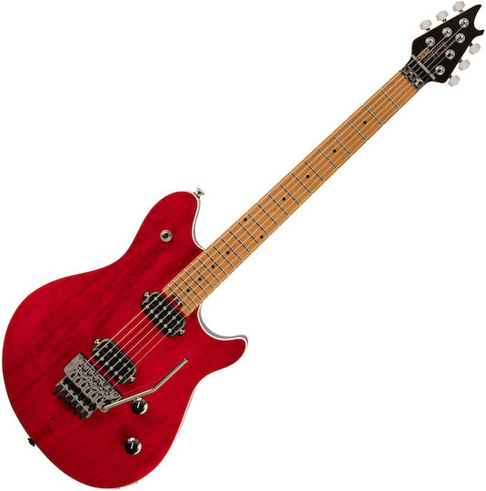 EVH Wolfgang Wg Standard Qm Ηλεκτρική Κιθάρα Κόκκινη