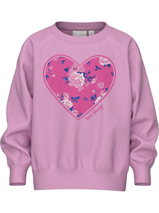 Name It Kids Sweatshirt lila