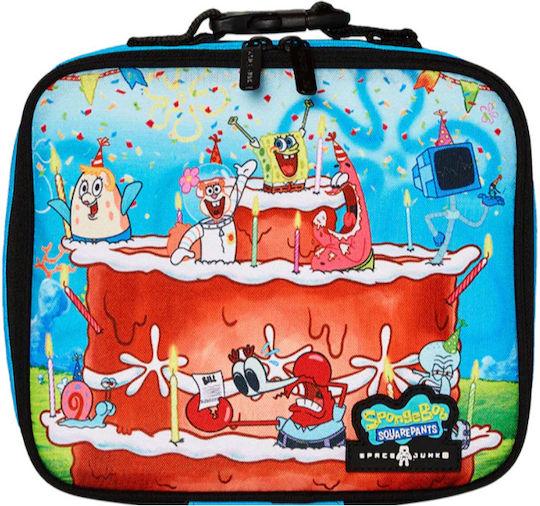 Space Junk Schulische Isolierte Kinder Lunchtasche Handtasche 2,5 Liter Mehrfarbig 21x6x24cm
