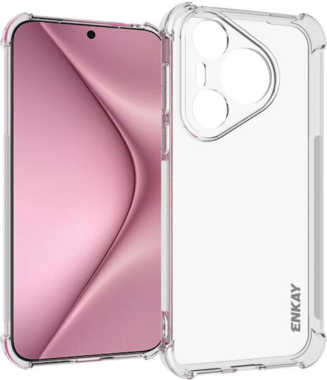 Enkay Anti-slip Back Cover Silicon Transparent (Huawei Pura 70 Pro)