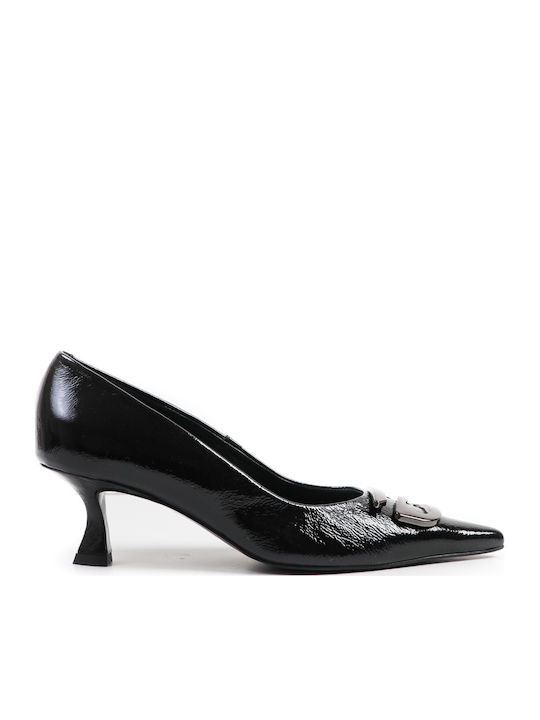 Pumps mit mittelhohem Absatz Schwarz