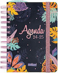 Finocam Daily Spiral Agenda 2024 / 2025 12x16.9cm