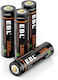 EBL Επαναφορτιζόμενες Μπαταρίες AA Li-ion 3300mAh 1.5V 4τμχ