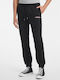 Sweatpants with Elastic Black