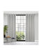 Eurofirany Vorhang mit Grommet Cindy Gray 140x250cm