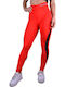 Schulung Frauen Lang Leggings Rot