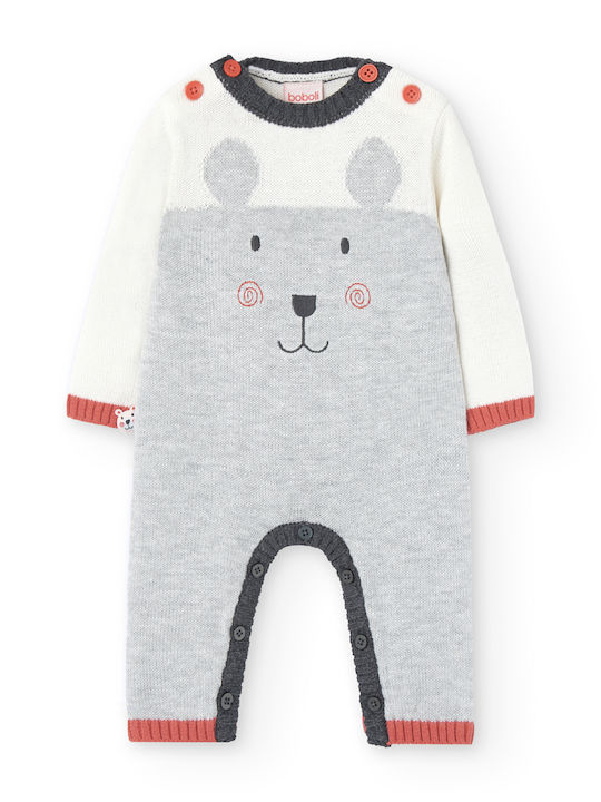 Boboli Body pentru Bebeluși Catifea Grey