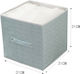 Tpster Drawer Organizer and Divider in Green Colour 31x31x31cm