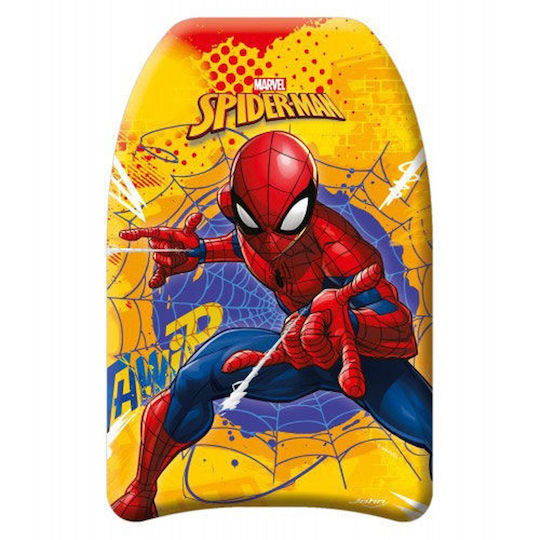 John Σανίδα Κολύμβησης με Μήκος 43εκ. Spider-Man Κίτρινη