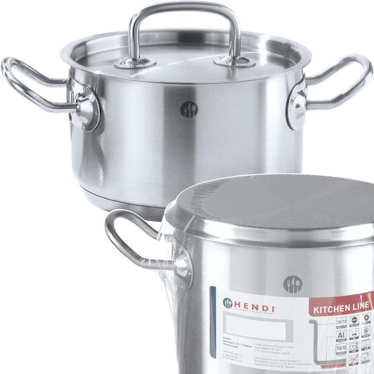 Hendi Βαθιά Ανοξείδωτη Κατσαρόλα 15lt / 32cm