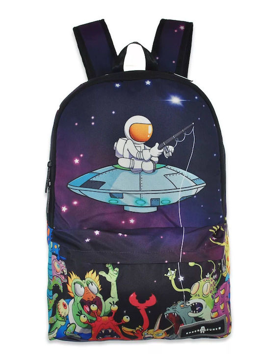 Σχολική Τσάντα Space Junk Spaceman Gone Fishing 45x31x20cm 920sjs139nsz