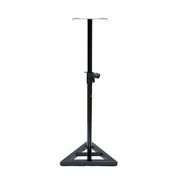 Standsteel Tρίποδο Ηχείων PA ύψους 80-130cm σε Μαύρο Χρώμα