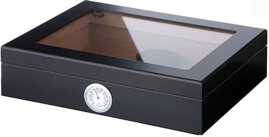 Angelo Holz Befeuchter für Zigarren 25 mit Hygrometer 26cmx22cmx7.5cmcm.