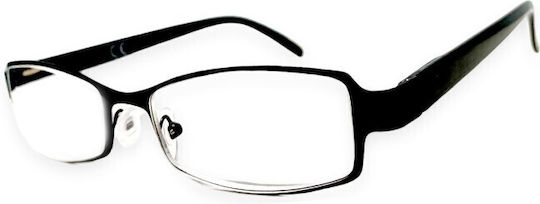 Clear View Reading Glasses +1.50 in Black color