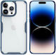 Nillkin Nature Tpu Pro Umschlag Rückseite Silikon mit Band Blau (iPhone 17 Pro Max / iPhone 17 Pro / iPhone 16 Pro Max)