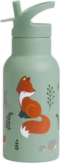 A Little Lovely Company Dbssff41 Stainless Steel Drink Forest Friends Thermos Bottle