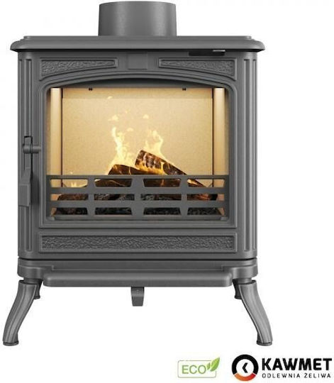 Kawmet Hestia S17 ECO Μαντεμένια Ξυλόσομπα Γκρι
