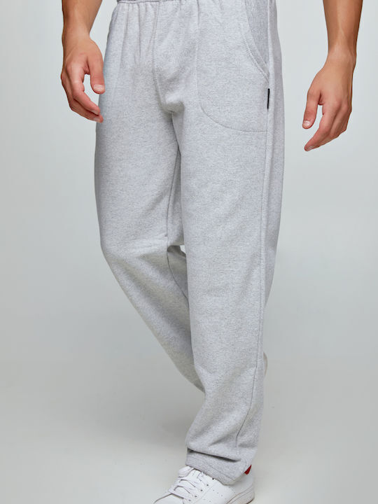 Bodymove Men's Sweatpants with Rubber Light Grey