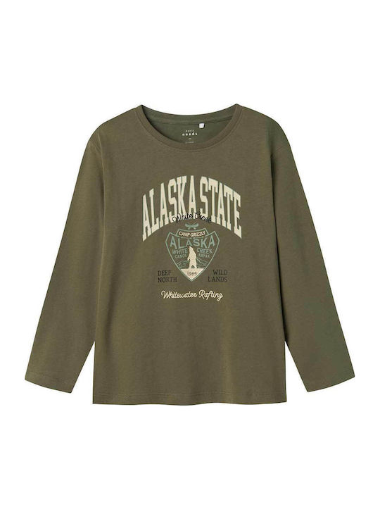 Name It Kids' Shirt Long Sleeve Tea Leaf