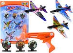 Gun Launcher Planes 3 Planes 3 Shields Pistol pentru copii Orange 14buc