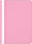 Metron Clipboard with Spring for Paper A4 Pink 1pcs