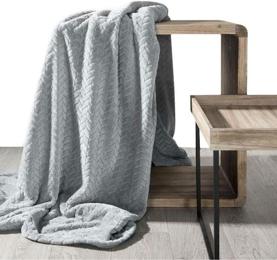 Eurofirany Καναπέ 91x220εκ. Gray
