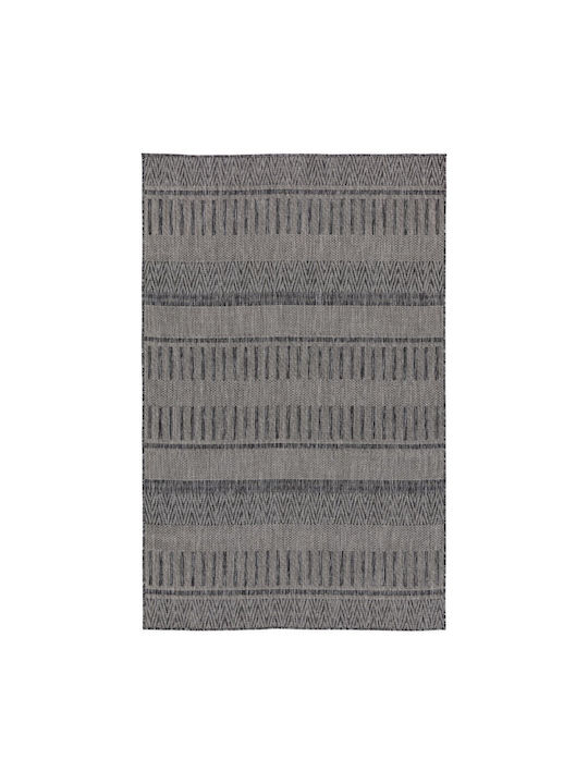 Ezzo Rug Rectangular Summer Cotton Dark Grey/light Grey