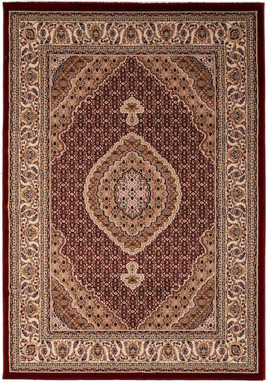 Royal Carpet Teheran 2120 Teppich Rechteckig Synthetisch,Polyester/Cotton/Leather Red