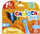 Μαρκαδόροι 6 Τεμάχια Teddy Baby Carioca 12μηνών+
