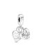 Pandora Charm Herz aus Silber