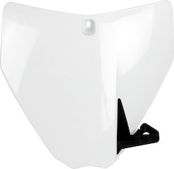 UFO Enduro Motorcycle Handlebar Mask for Husqvarna FE 450 / FE 350 / TE White 1pcs