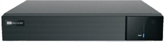 TVT TD-3004H1-B1-B Καταγραφικό NVR 4 Καναλιών με Ανάλυση Full HD+
