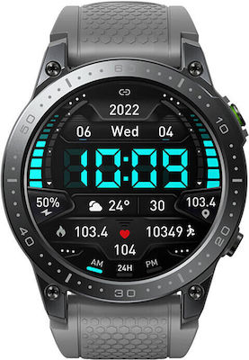 Zeblaze Ares 3 Pro 49mm Smartwatch with Heart Rate Monitor (Gray)