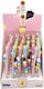 Pix cu gel Metron Kids Ice Cream Albastru 0.7mm Ștergător