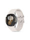 Tech-Protect Armband Silikon Weiß (Galaxy Watch 4 / 5 / 5 Pro / 6 / 7 / FE)