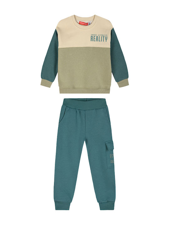 Energiers Kinder Sweatpants Set - Jogginganzug Green