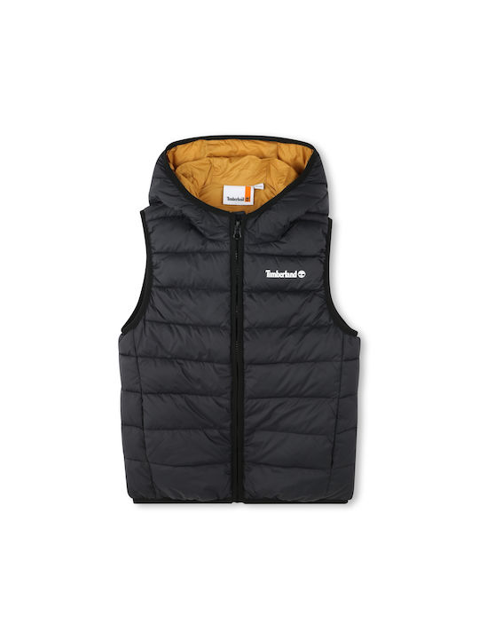 Timberland Kids Casual Jacket Sleeveless Black