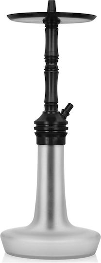Moze Varity Lounge Black Hookah Frosted Bowl Black Steel 52cm