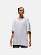 Essentials Γυναικείο Oversized T-shirt Λευκό