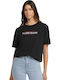 Γυναικείο Oversized T-shirt Μαύρο
