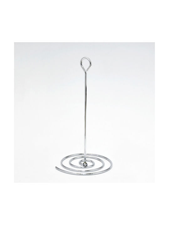Karvounis Metallic Paper Towel Holder Silver 15.5x15.5x30cm XX1646