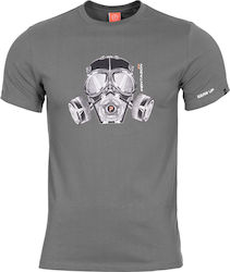Pentagon Ageron T-shirt Gas Mask Wolf Grey K090...