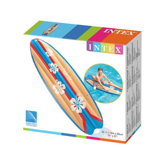 Intex Στρωμα Θαλασσης Surfs Up Mats 58152 178x69 Εκ