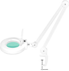 Led Φωτιστικό Μεγεθυντικό Φακό Λευκό 12watt 012...