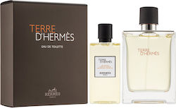 Hermes Terre D'hermes Herren Set mit Eau de Toilette 2Stück Hermes Terre D'hermes Herren Set mit Eau de Toilette 2Stück