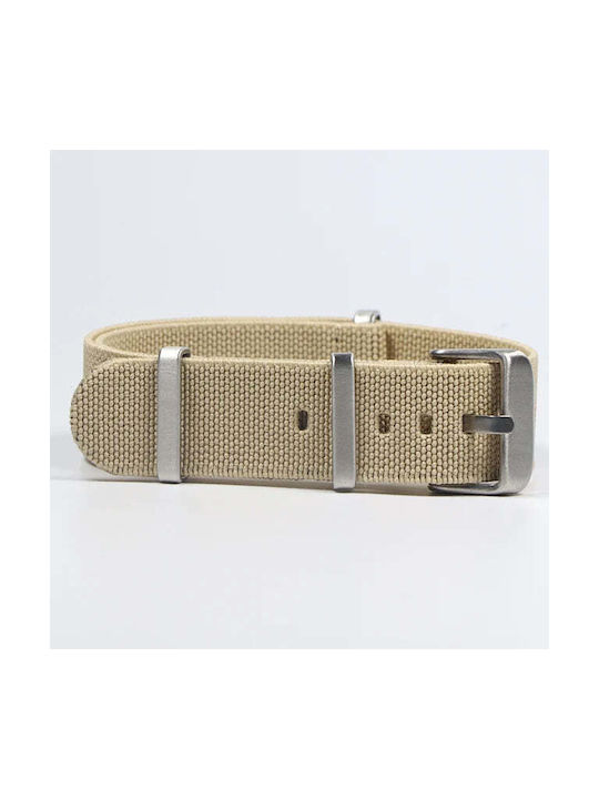 Fabric Strap Nato Beige 18mm